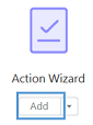 action wizard add