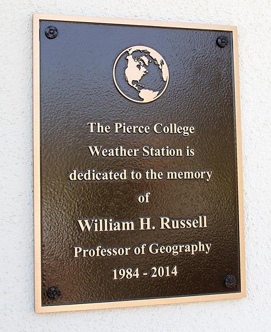 Plaque in Memory of William Russell