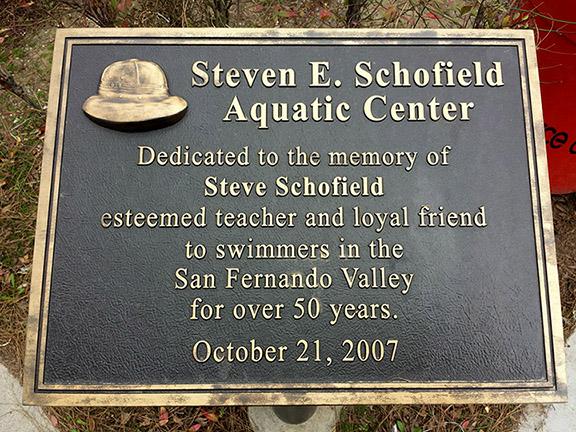 Plate of Steve Schofield