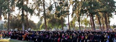 Pierce College graduation ceremony in Rocky Young Park