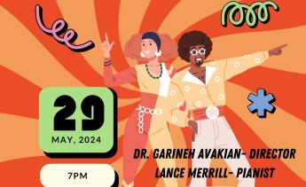 Back to the 60's and 70's: Spring 2024 Choir Concert